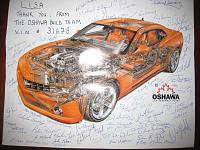 My Lithograph from Oshawa Team Camaro