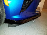 front splitter install