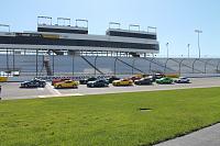 laps for charity around Richmond International Raceway