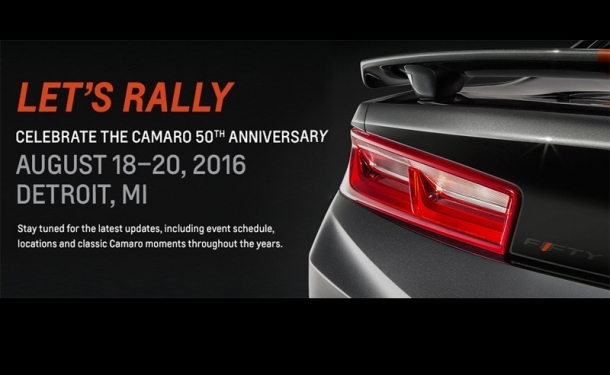 Camaro 50th Celebration! - Aug 18-20 - Detroit, MI